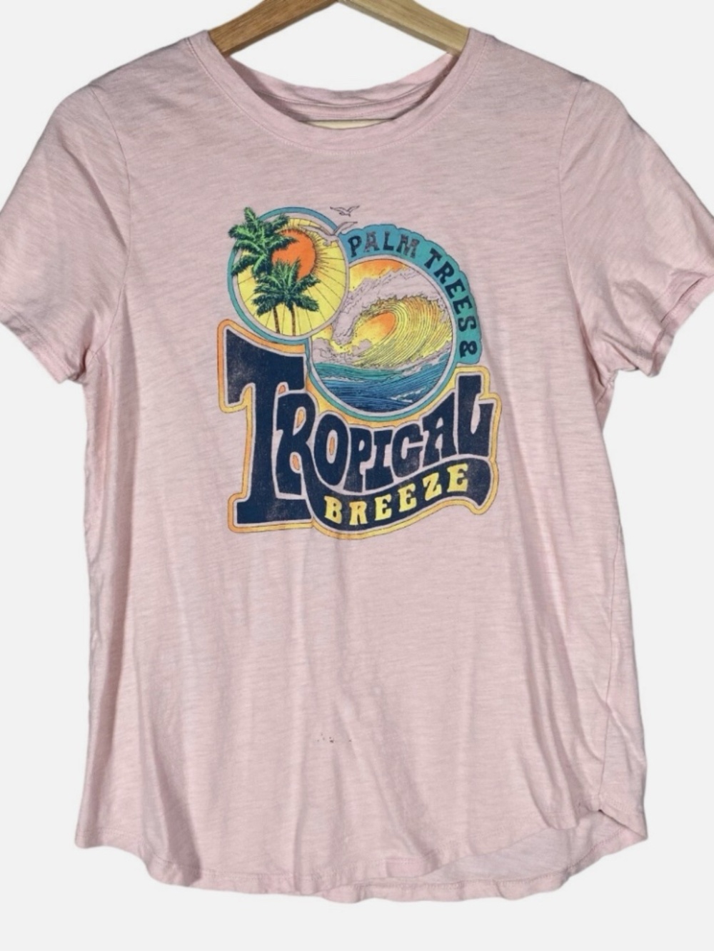 Old Navy Palm Trees & Tropical Breeze T-shirt - Large - NWOT!